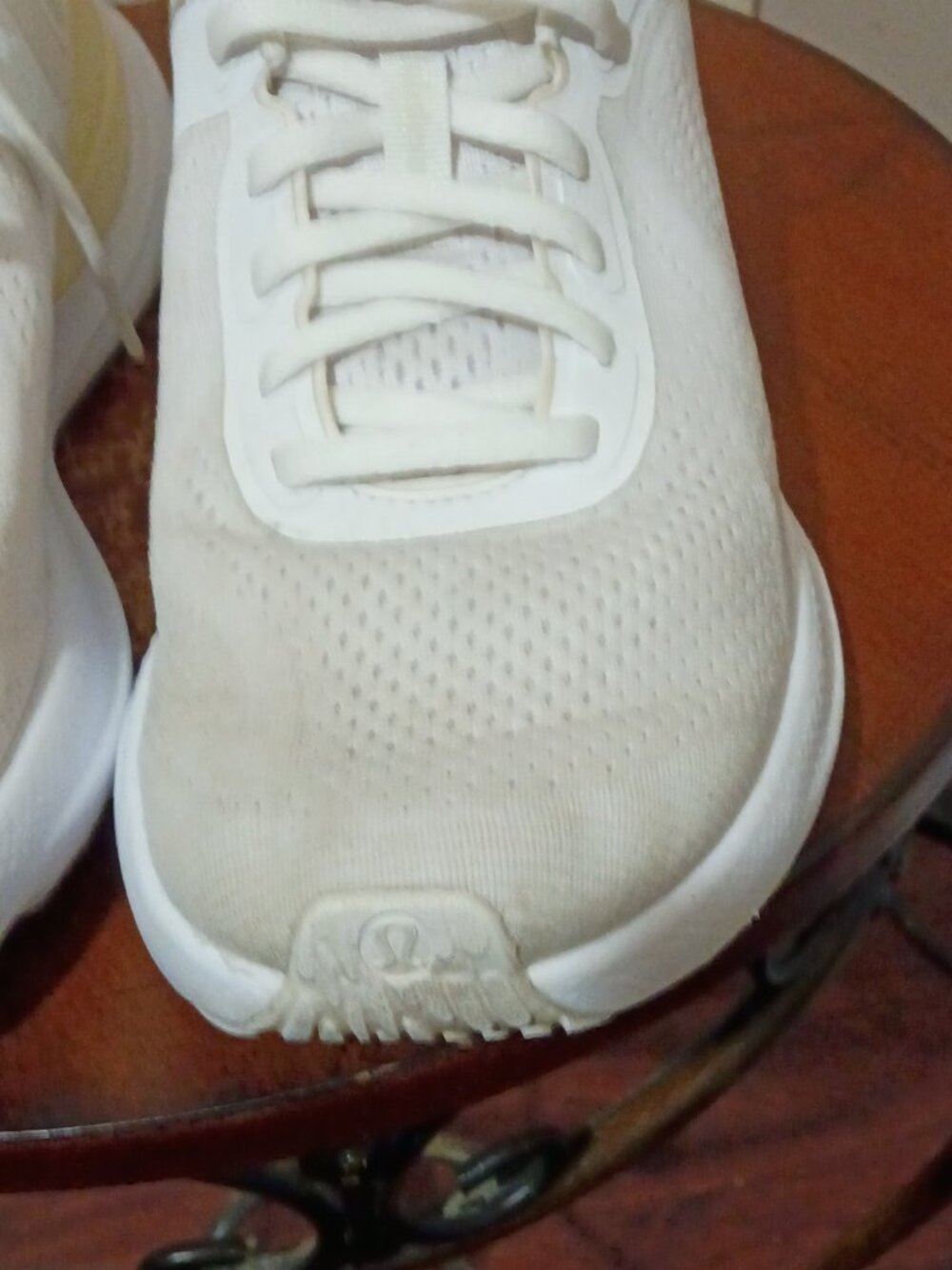 Lululemon Shoes Womens Size 8.5 White Beyondfeel Run Running Athletic Sneakers - Picture 8 of 16